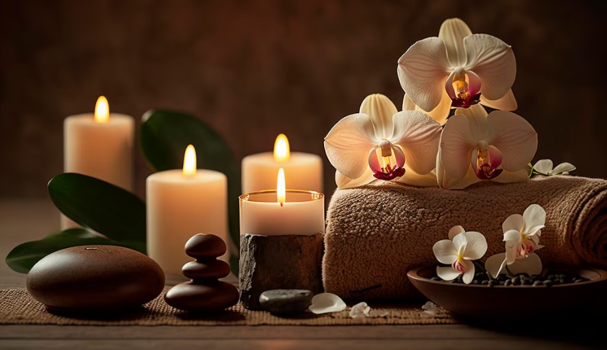 Massage đá nóng