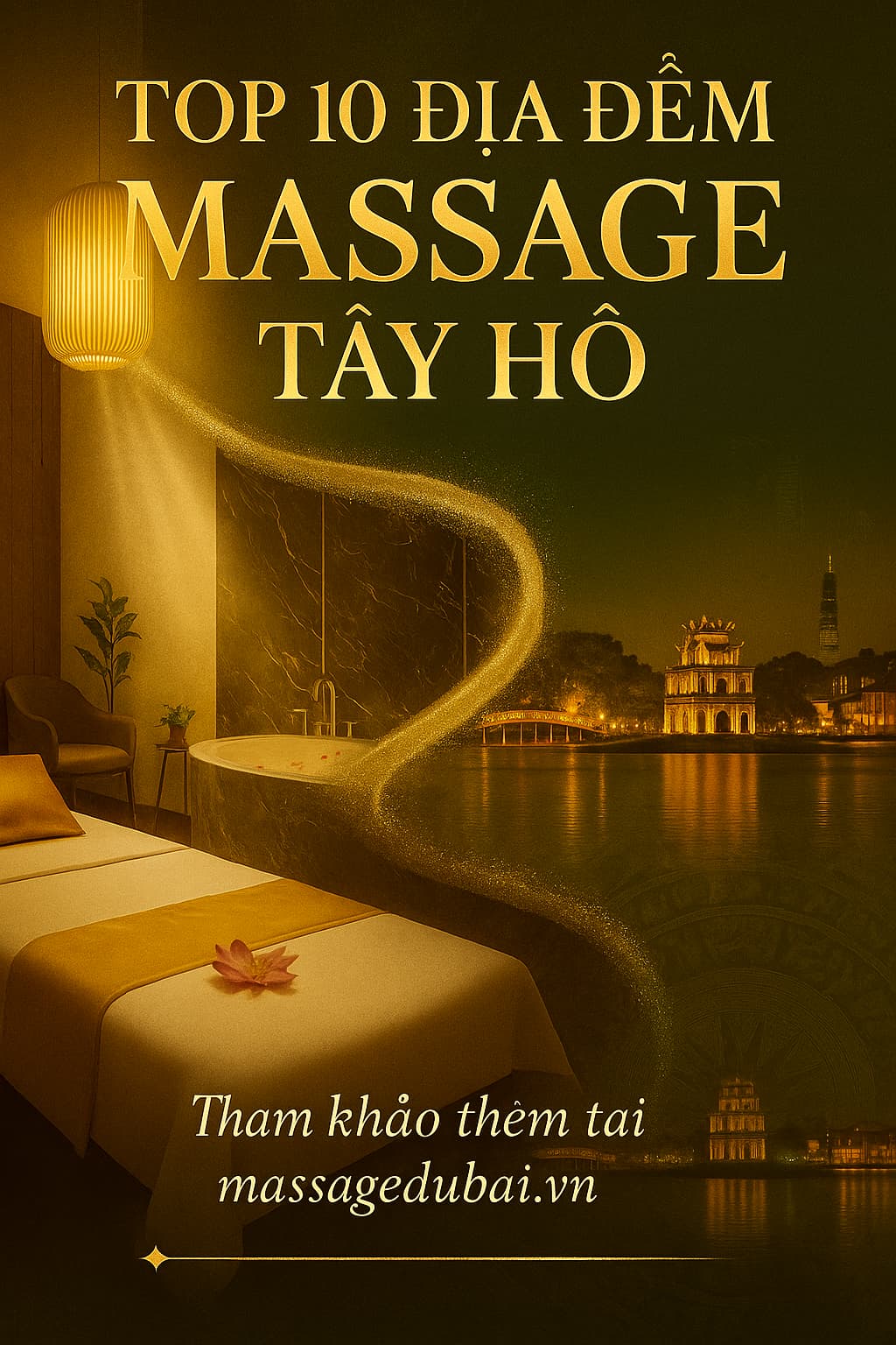 Massage Tây Hồ – 10 Điểm Thư Giãn Đáng Trải Nghiệm Giữa Lòng Hà Nội