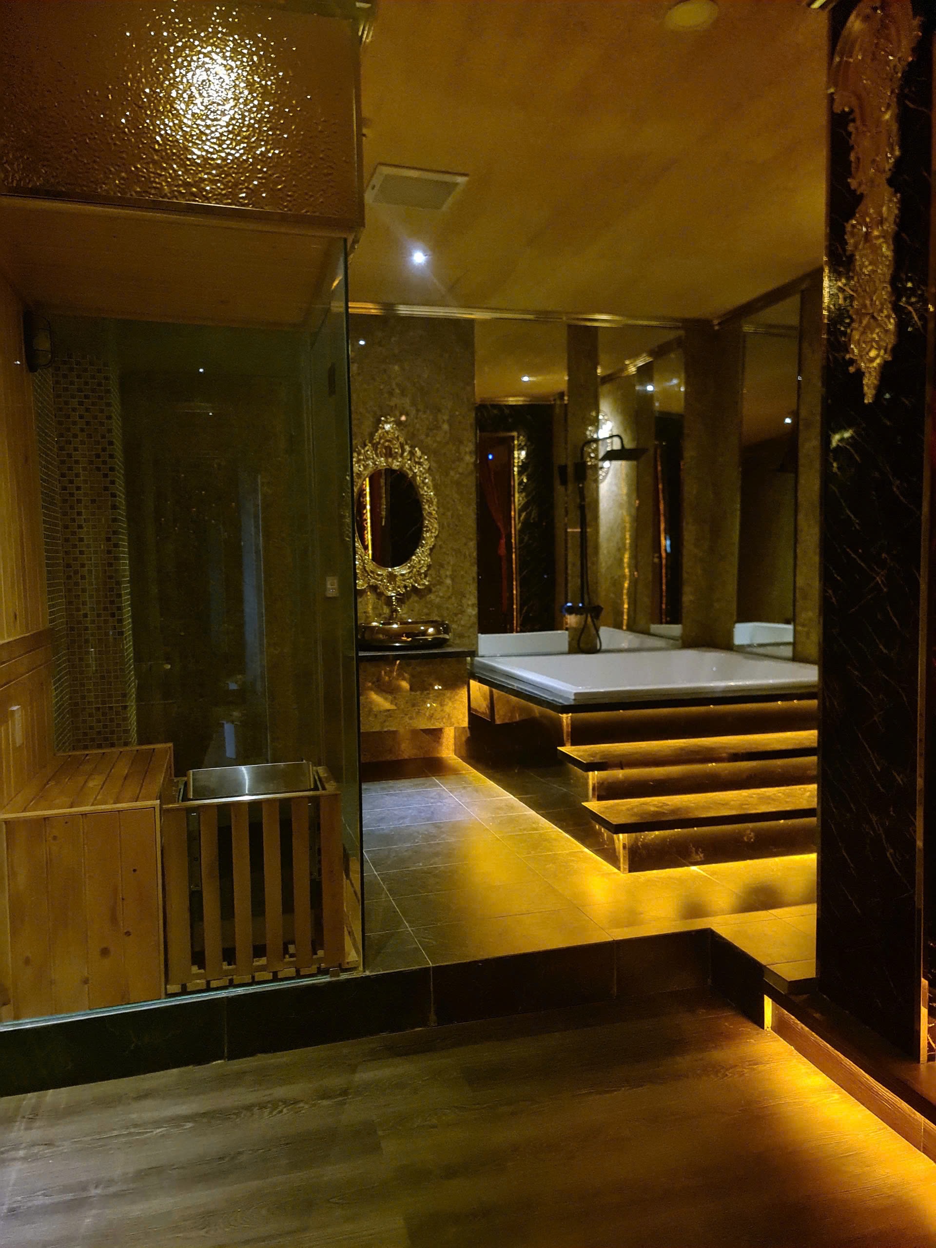 không gian massage đẳng cấp đạt chuẩn luxury tại massage Dubai Phúc An Khang