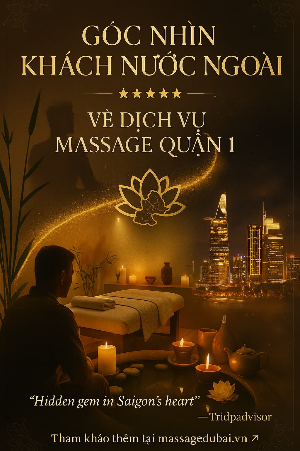Góc nhìn của khách nước ngoài về dịch vụ massage quận 1