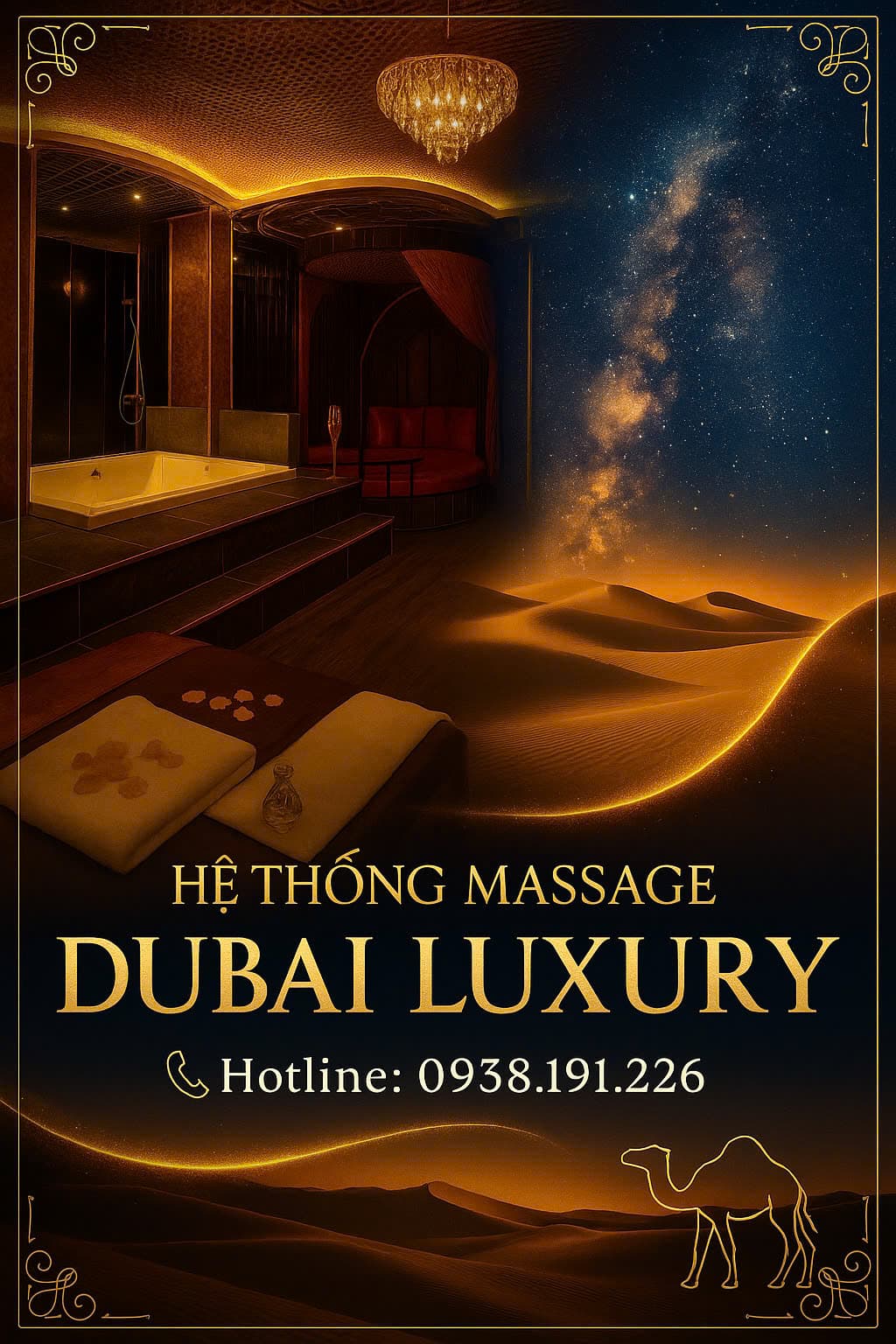 massage dubai luxury mang đến trải nghiệm đẳng cấp hoàng gia giữa lòng sài gòn