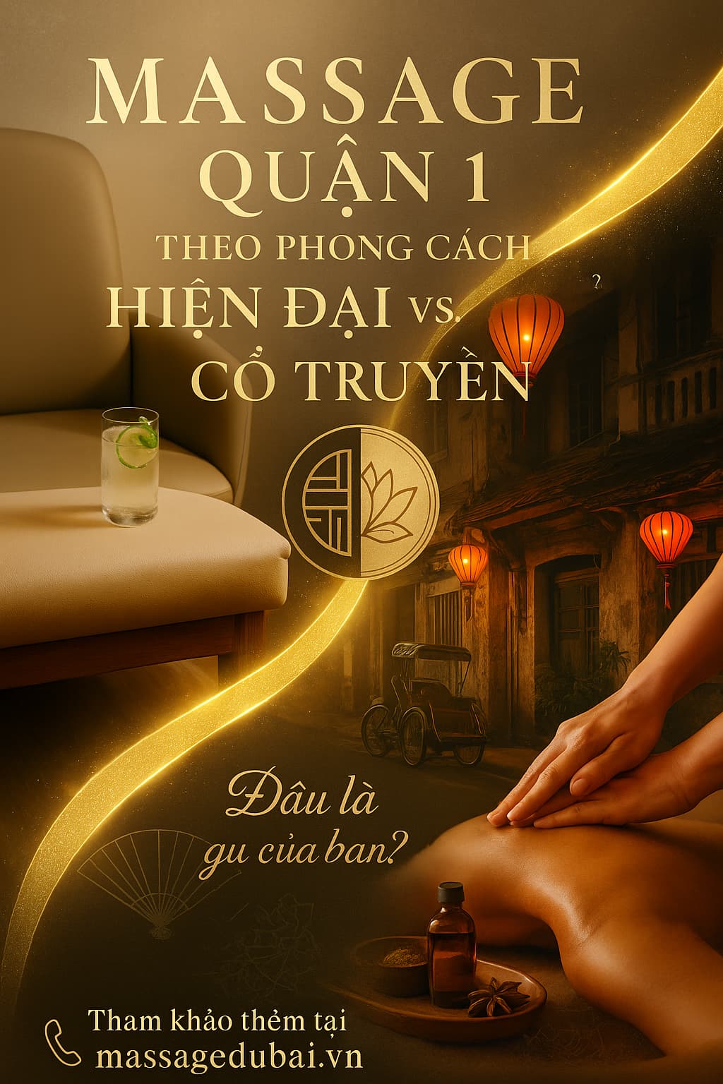 Massage Quận 1 Phong Cách Hiện Đại Hay Cổ Truyền? Khám Phá Gu Của Bạn