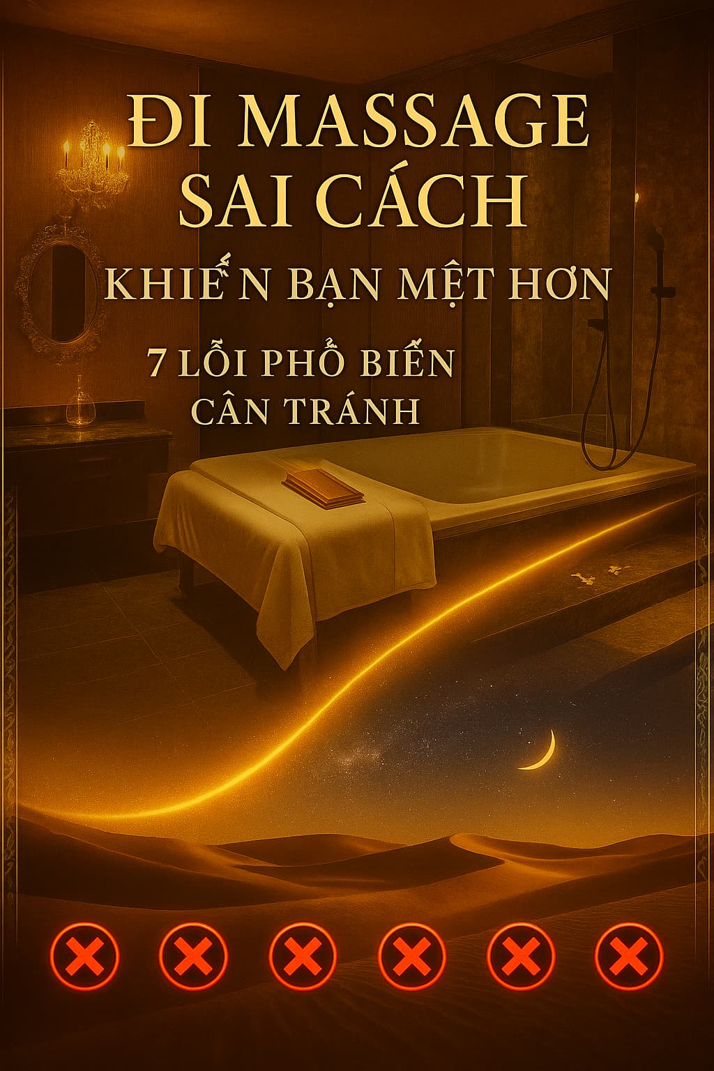 Đi massage sai cách khiến bạn mệt hơn – 7 lỗi phổ biến cần tránh