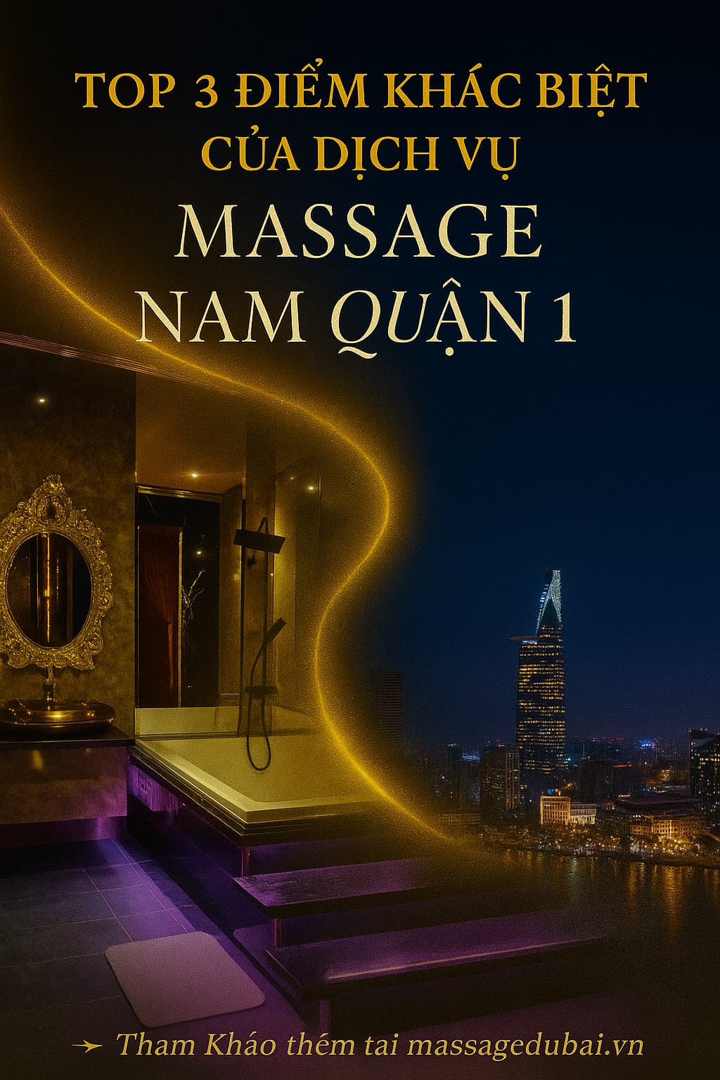 Top 3 điểm khác biệt của dịch vụ massage nam quận 1