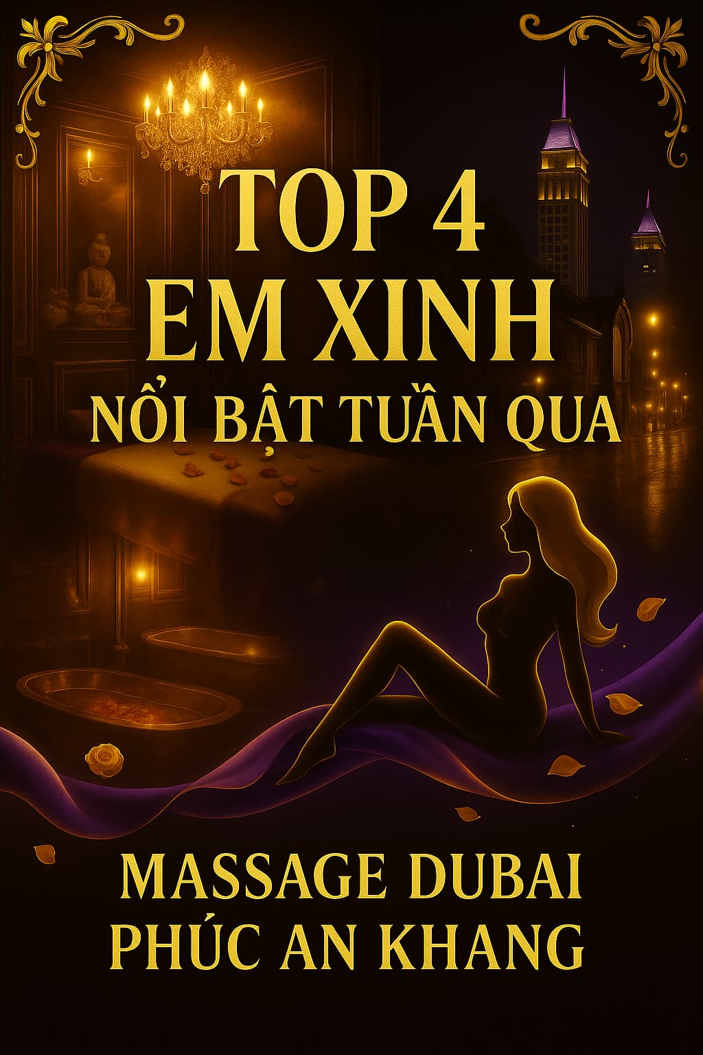 Top 4 em xinh tuần qua tại massage Dubai Phúc An Khang