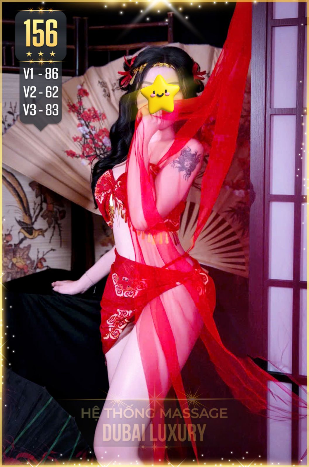 nàng thơ bí ẩn 156 massage Dubai Luxury - massage quận 1 - massage phường Sài Gòn
