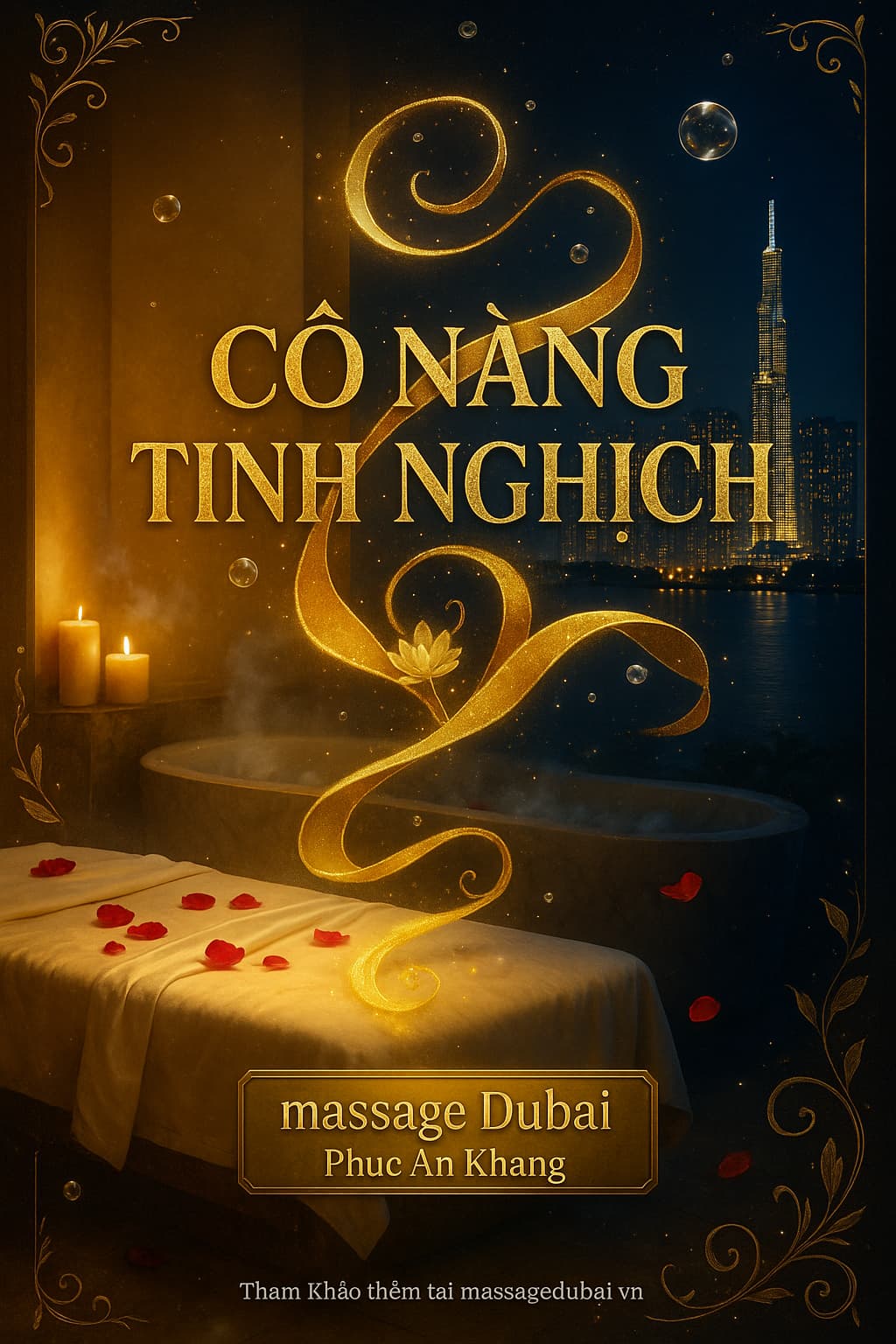 Bỏng Mắt với Cô Nàng Tinh Nghịch Massage Dubai Phúc An Khang