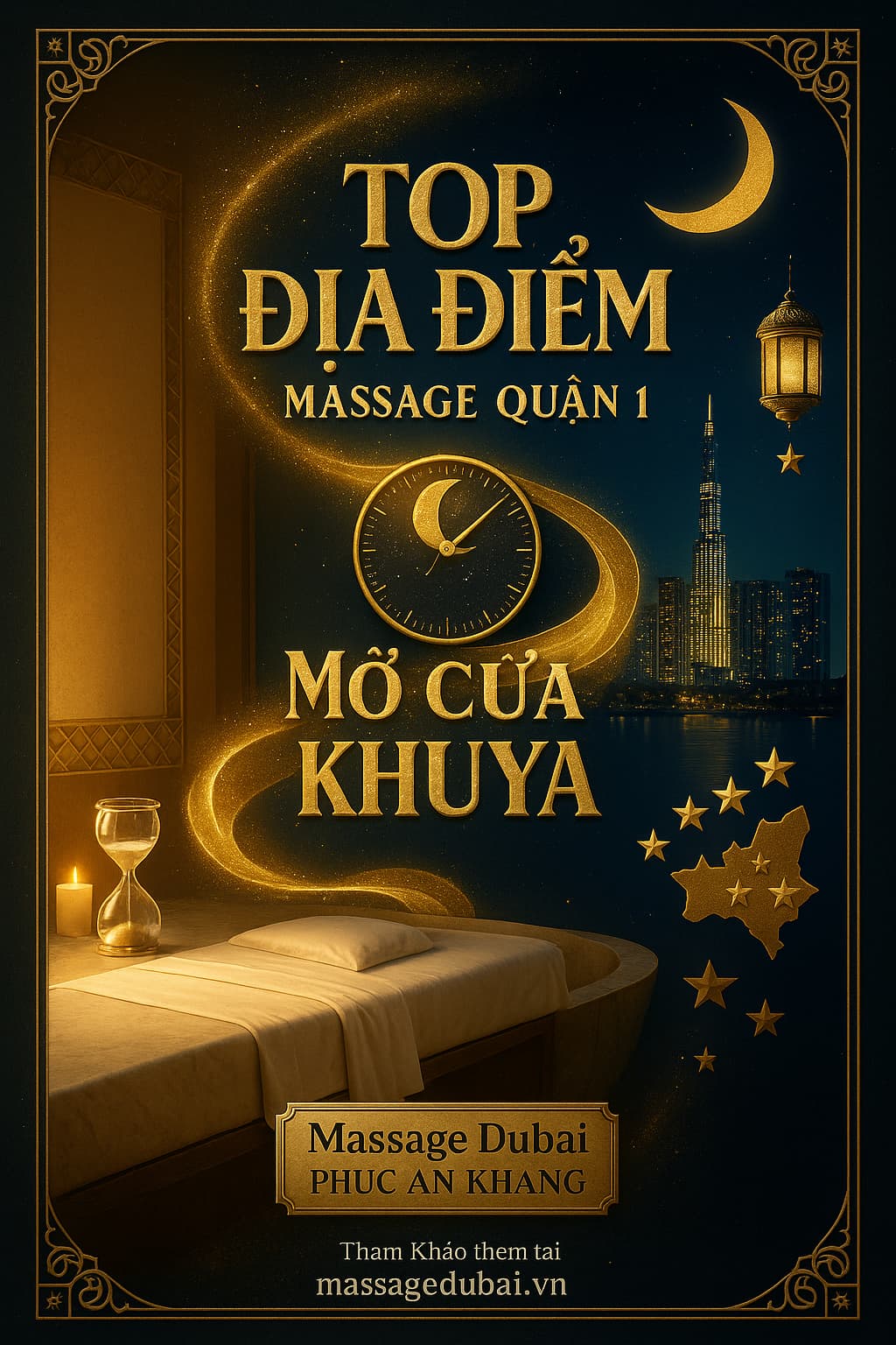 Top địa điểm Massage Quận 1 Mở Cửa Khuya