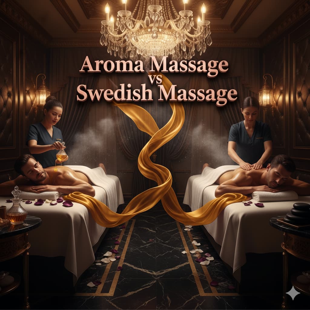 Massage Aroma – Khác biệt gì với Massage Thụy Điển?