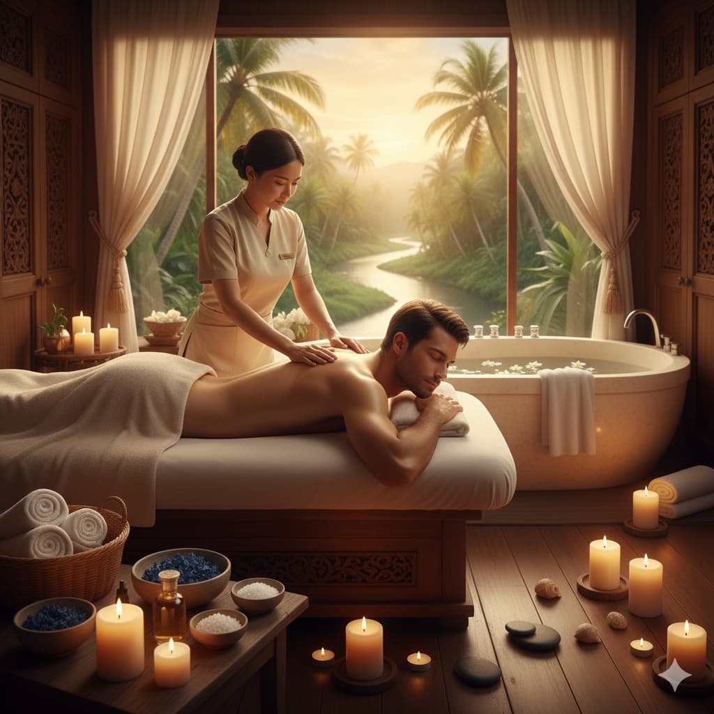 Không dừng ở việc giảm stress, massage còn hỗ trợ trực tiếp đến sức khỏe nam giới.