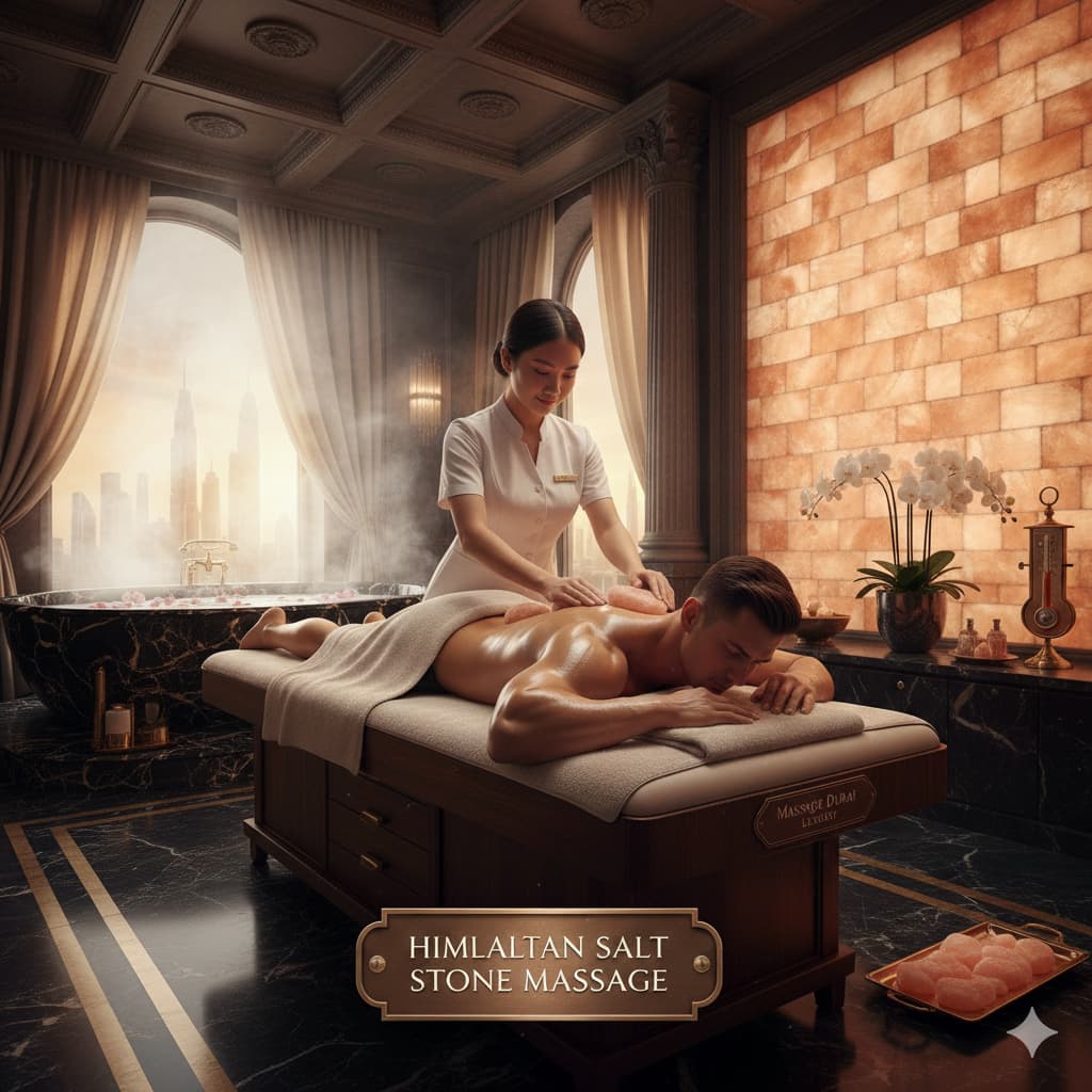 Quy trình Massage đá muối Himalaya