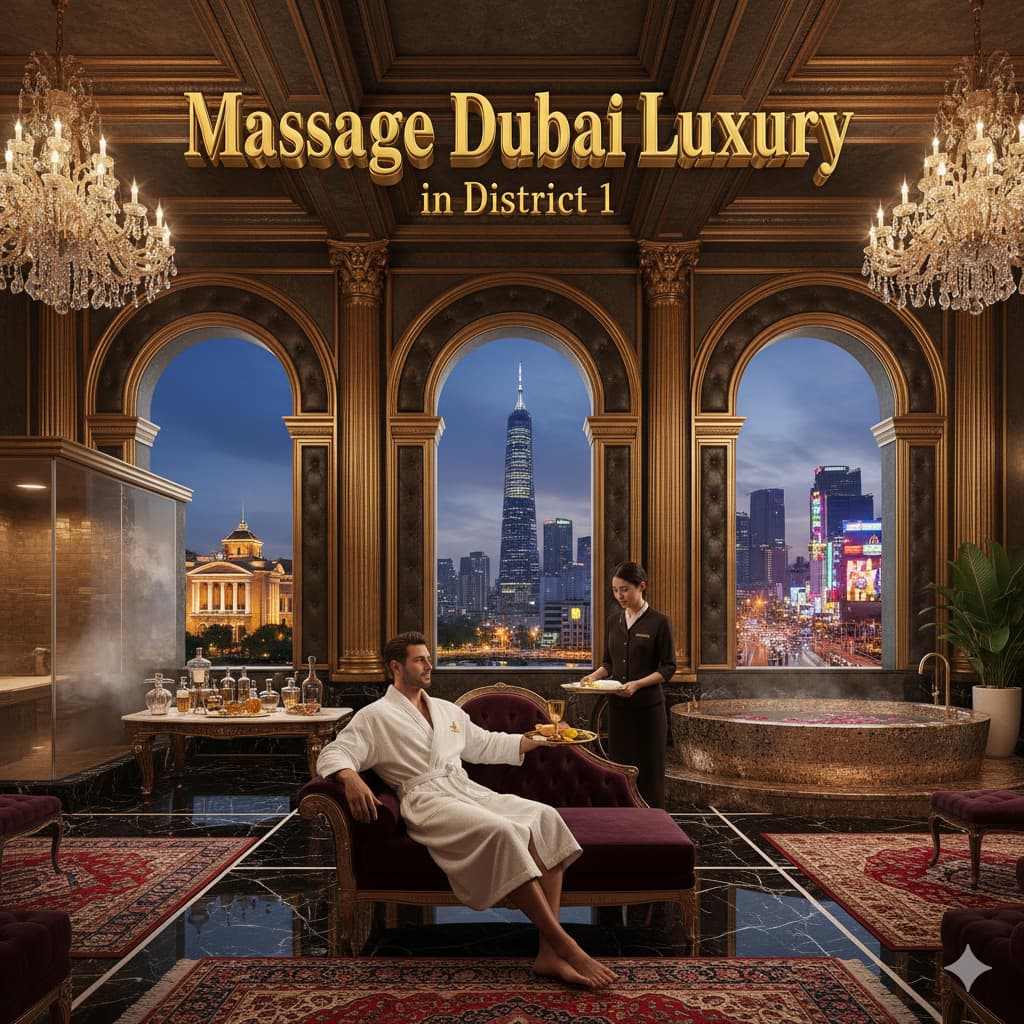 op 3 điểm massage Dubai Luxury nổi bật ngay trung tâm Quận 1