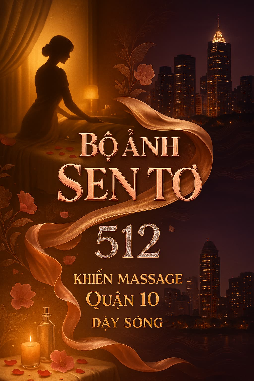 Bộ ảnh Sen Tơ Gợi Cảm của KTV 512 khiến massage quận 10 dậy sóng