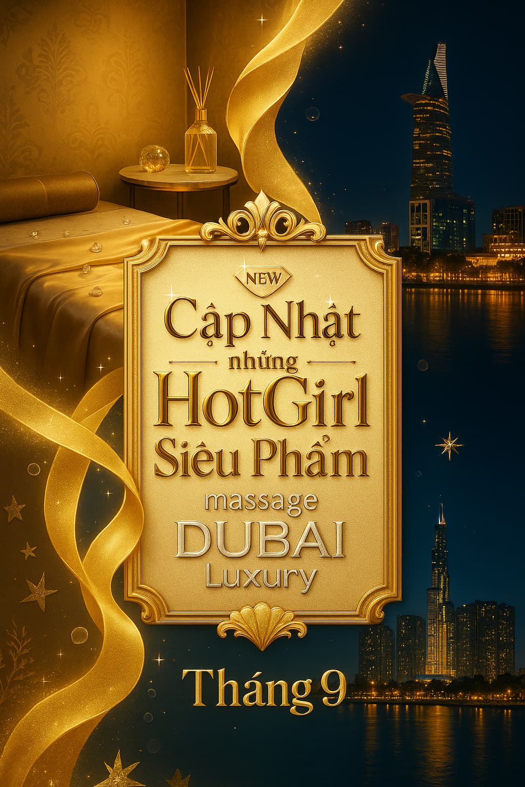 Cập Nhật những HotGirl Siêu Phẩm tháng 9 tại massage Dubai Quận 1