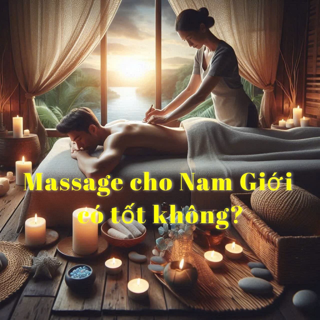 Massage cho nam giới có tốt không ? 5 Lợi ích bất ngờ của massage cho nam giới