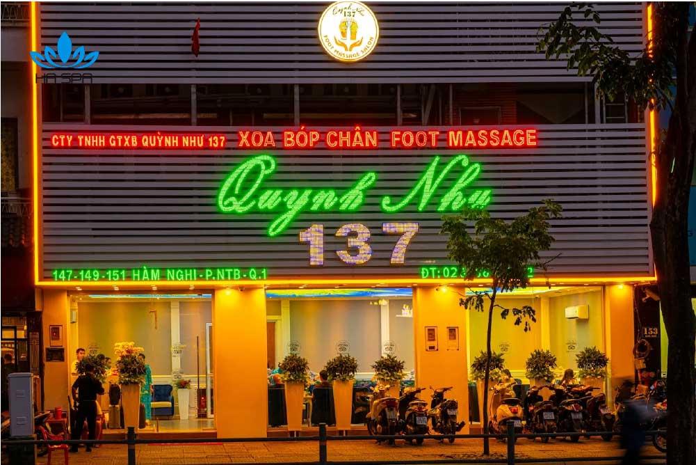 Massage Foot Quỳnh Như 137 – 147-149 Hàm Nghi, Quận 1