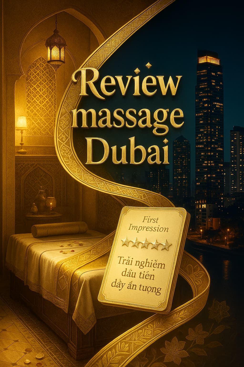 Review massage Dubai – Trải nghiệm đầu tiên đầy ấn tượng