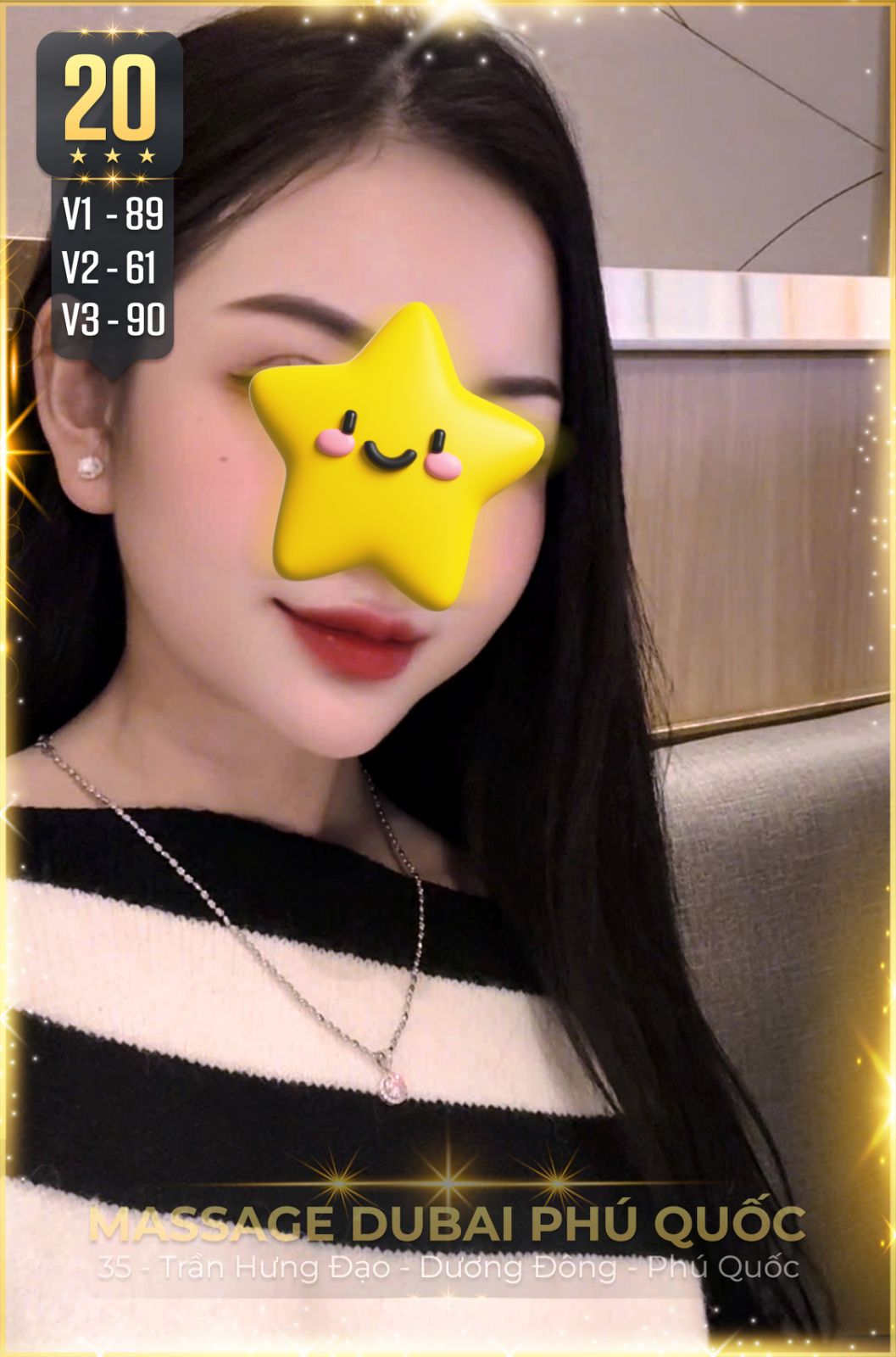 Không chỉ là một gương mặt xinh đẹp, ktv mới massage Phú Quốc còn đại diện cho thế hệ KTV chuyên nghiệp – được đào tạo bài bản tại massage Dubai Phú Quốc
