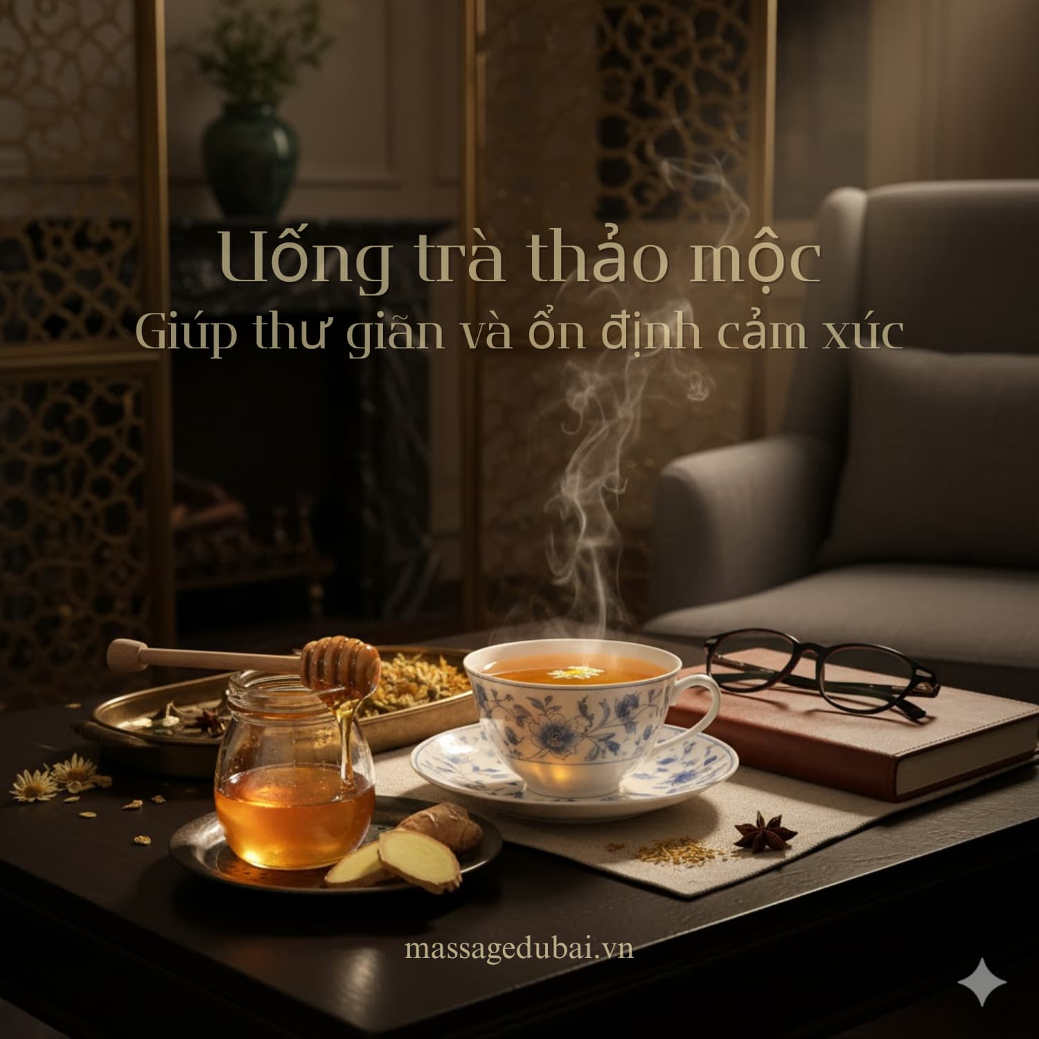 Uống trà thảo mộc – Thư giãn tinh thần nhẹ nhàng và tự nhiên