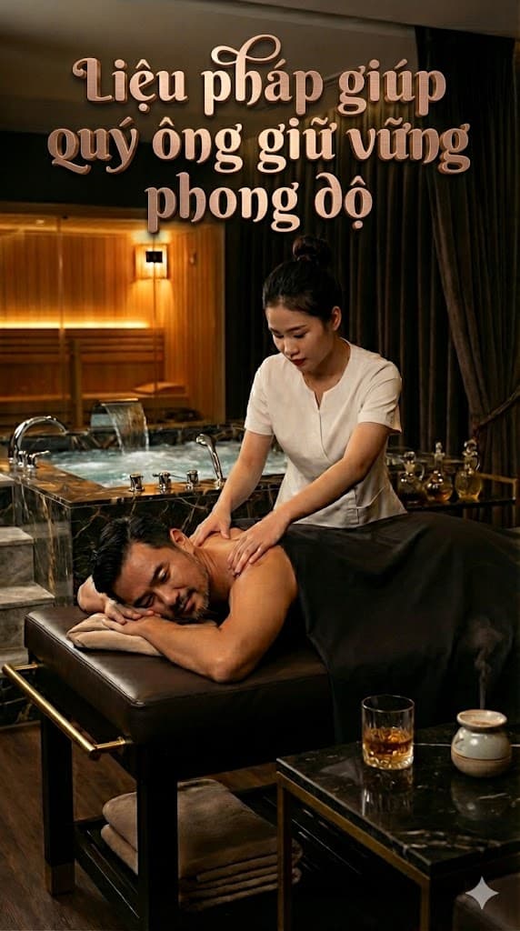 Massage quận 1 – Liệu pháp giúp quý ông giữ vững phong độ mỗi ngày