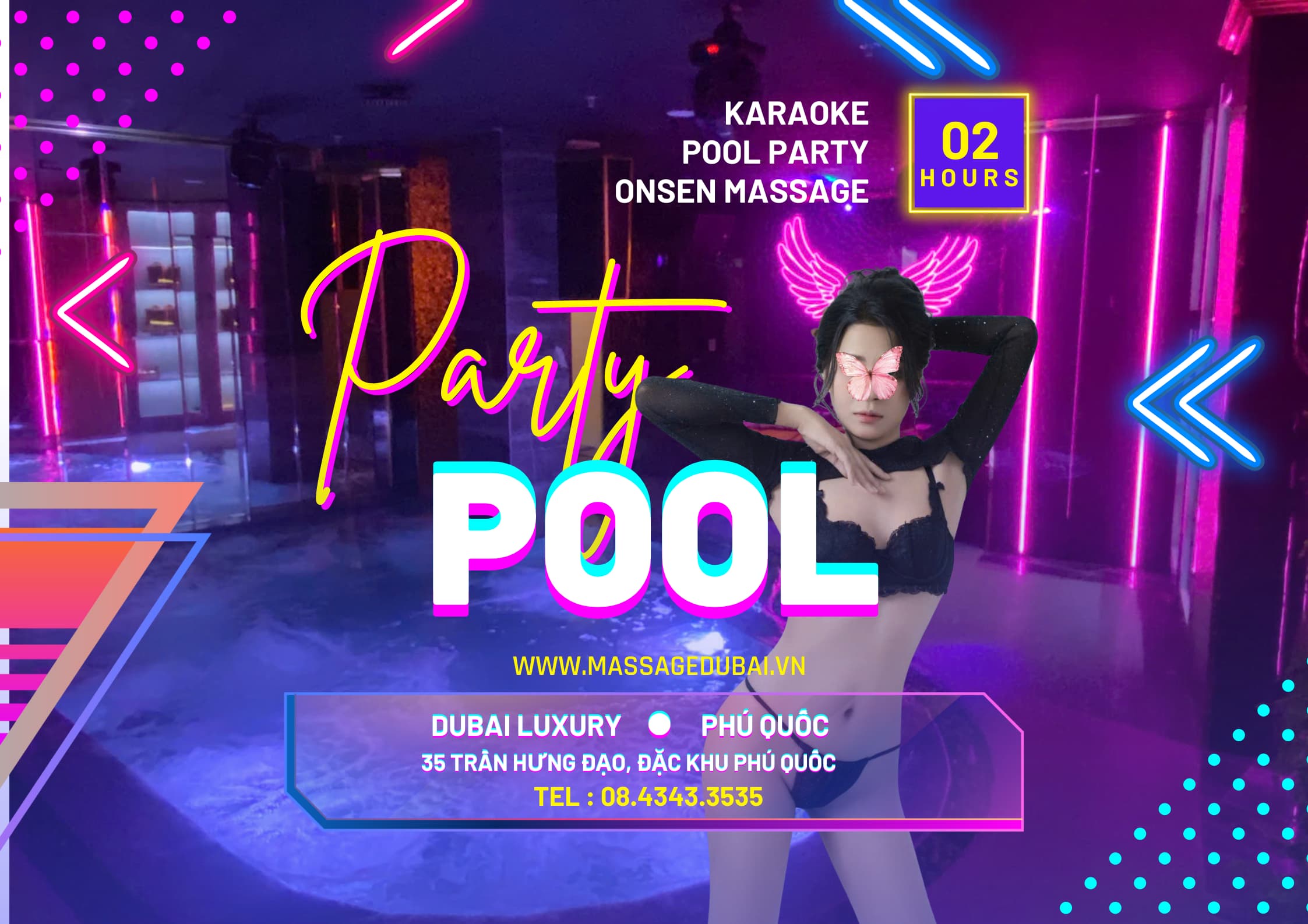 Bạn đã thử Party Pool massage Phú Quốc tại Dubai chưa?