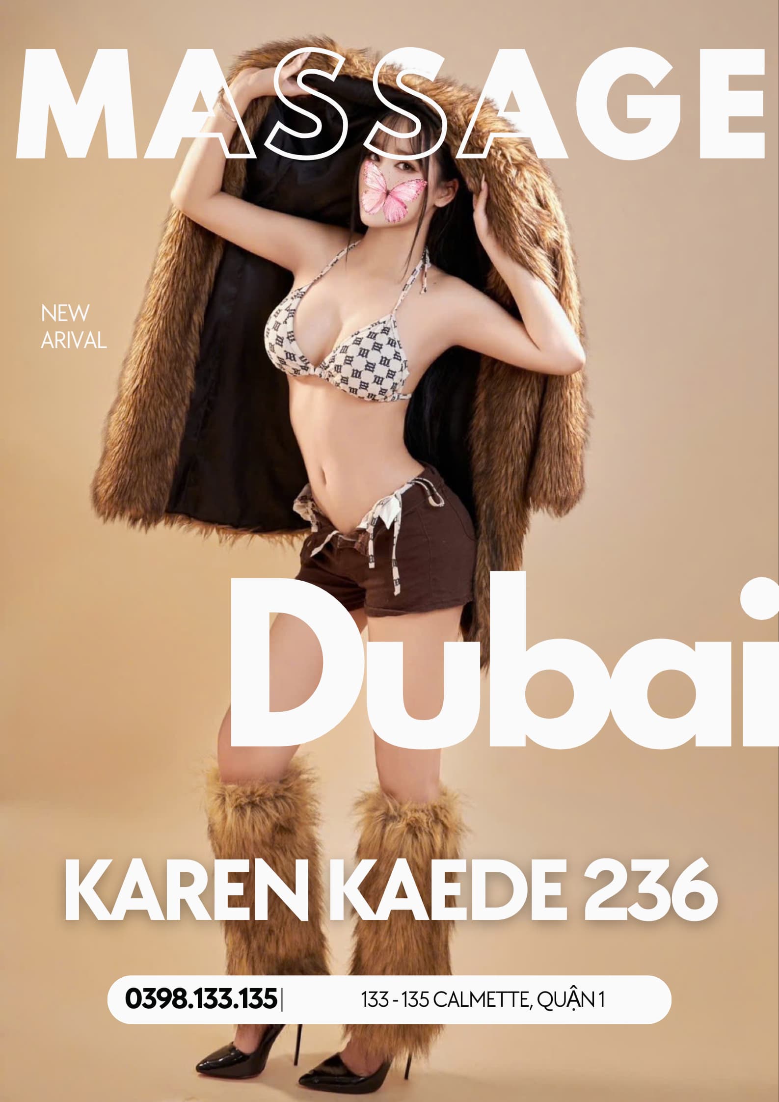 Karen Kaede 236 Massage Quận 1 chính thức ra mắt cùng Dubai 135
