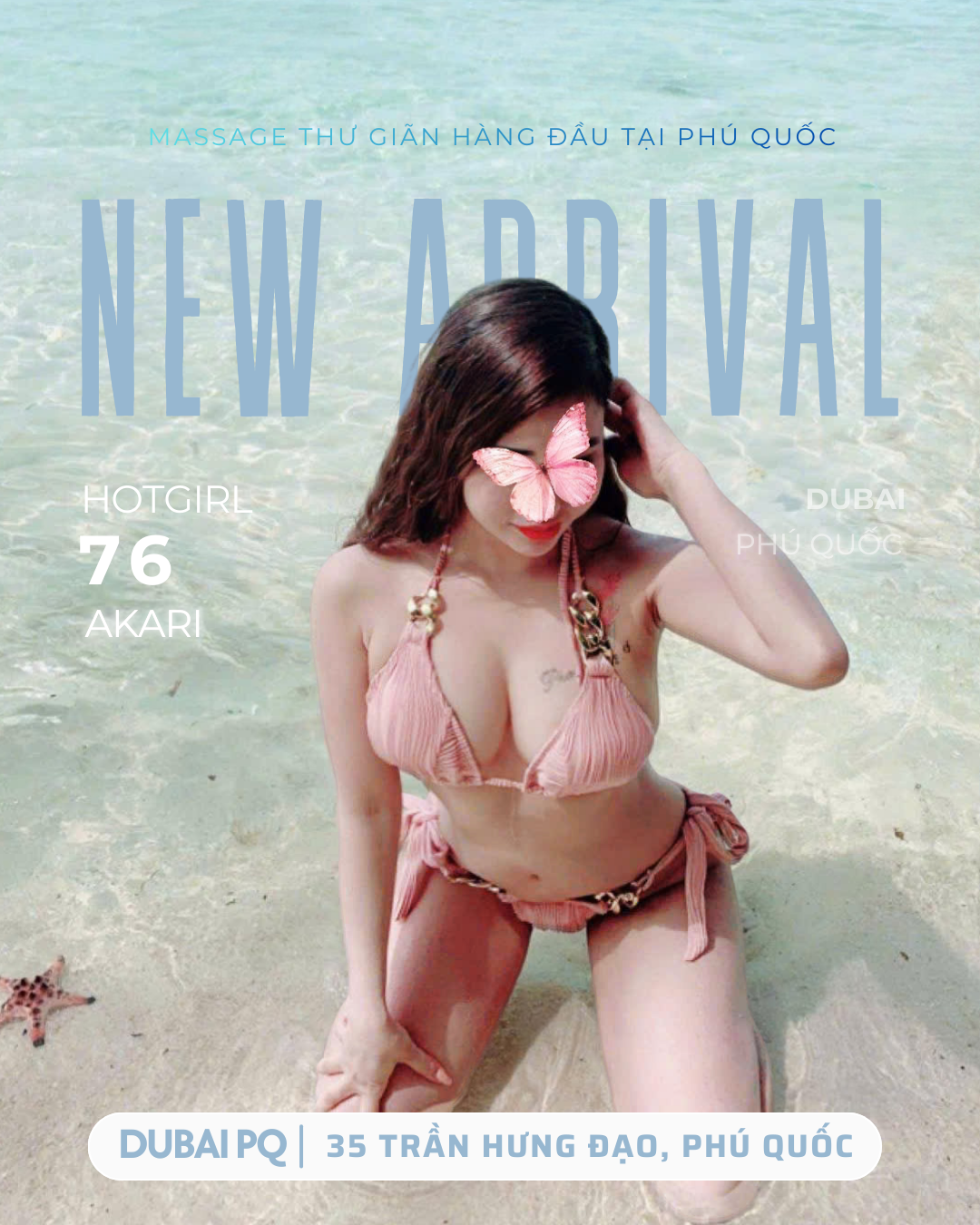Siêu Phẩm Akari 76 massage Phú Quốc chính thức ra mắt