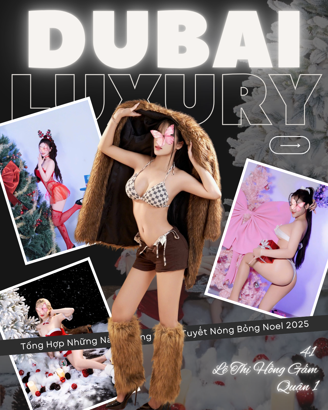 Tổng Hợp Những Công Chúa Tuyết Nóng Bỏng Tháng 12 tại massage quận 1 Dubai Luxury