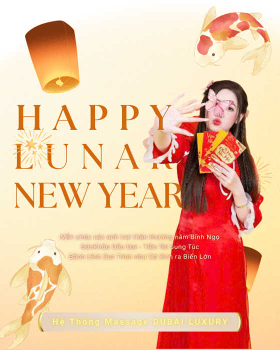 hệ thống massage Dubai Luxury khai xuân 2026