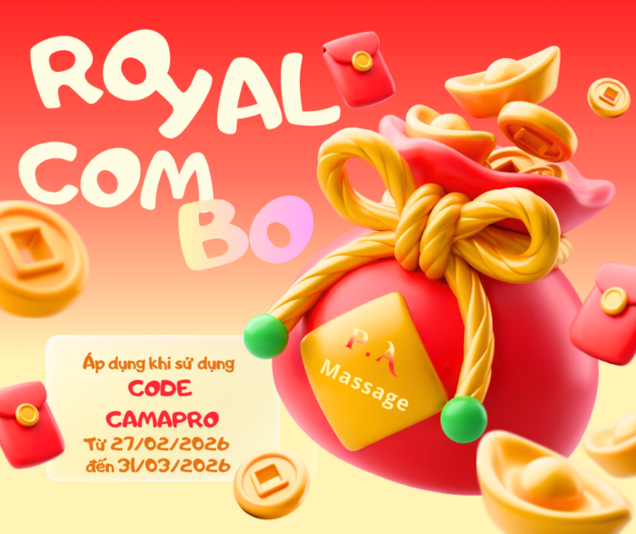 Royal Combo massage Quận 10 chính thức ra mắt