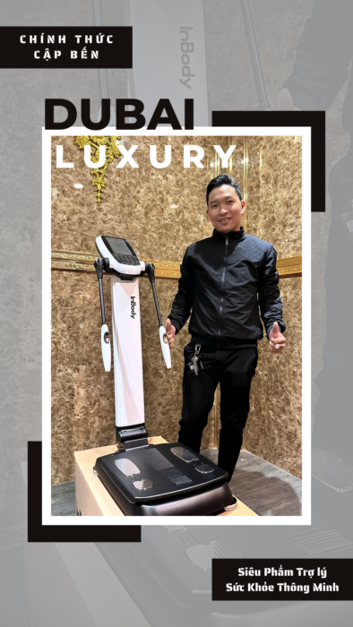 Massage Công Nghệ AI tại Dubai Luxury: Siêu Phẩm "Trợ Lý Sức Khỏe" Đã Cập Bến!