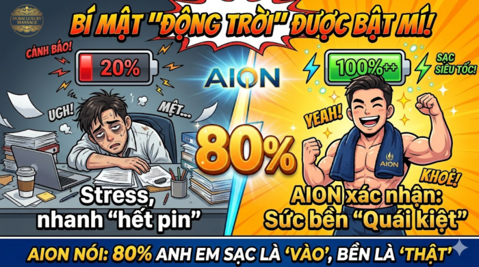 Nâng cấp liệu trình – Chiều chuộng "Xứng tầm" mãnh hổ tại Massage thư giãn Quận 1