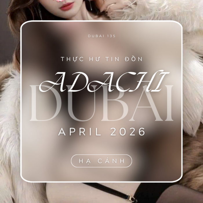 Chấn động giới massage phường Bến Thành: Adachi 279 chính thức đầu quân Dubai 135!