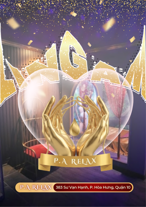 P.A Relax còn nổi tiếng với đặc sản Topping LINGAM. Đây là kỹ thuật chăm sóc chuyên sâu giúp phục hồi sinh lực mạnh mẽ, giúp các anh lấy lại phong độ ngay tức thì sau những ngày làm việc căng thẳng.