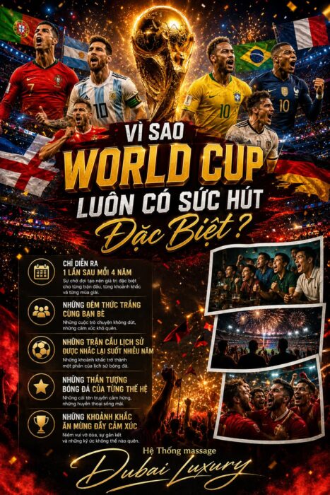 Vì sao World Cup luôn có sức hút đặc biệt?