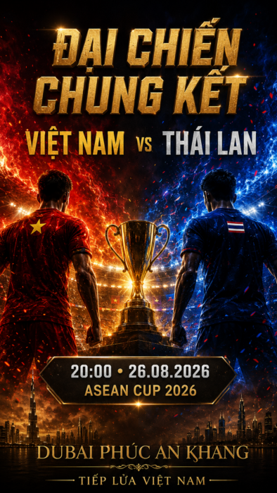 chung kết AFF Cup giữa Việt Nam - Thái Lan