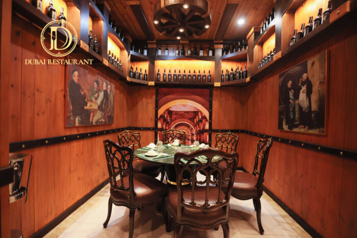 Phòng VIP riêng tư phong cách luxury tại nhà hàng Dubai Restaurant Quận 1