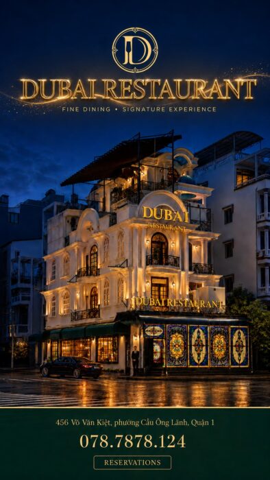 Dubai Restaurant phòng VIP riêng tại tp Hồ Chí Minh