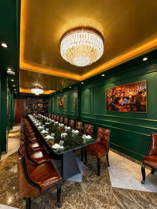 Phòng VIP riêng sang trọng tại Dubai Restaurant TP.HCM